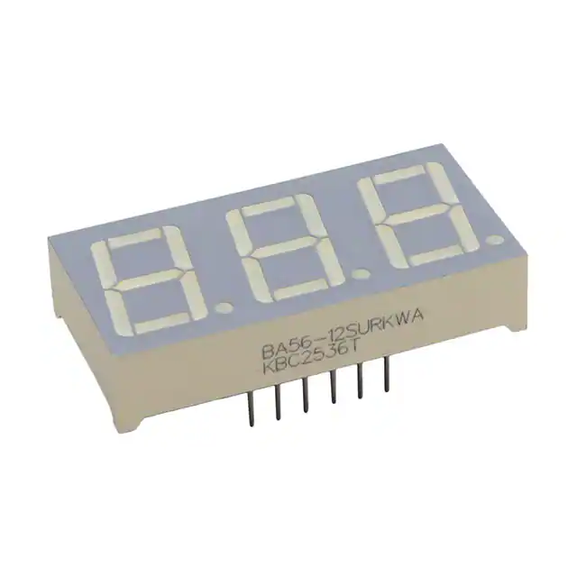 BA56-12SURKWA Kingbright  Modules d'affichage - Caractères et chiffres à LED